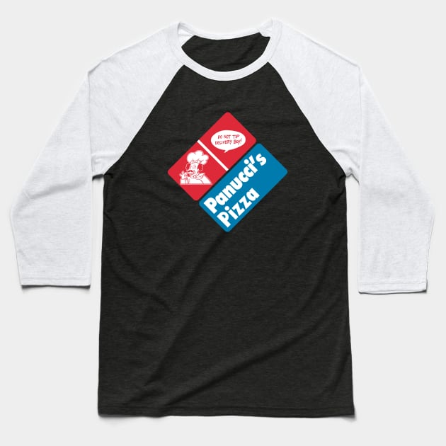 Panucci's Pizza Baseball T-Shirt by CCDesign